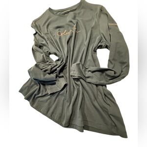 Women’s Columbia Green Long Sleeved Crew Neck Shirt